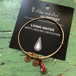 Pink living water Alex and Ani bracelet